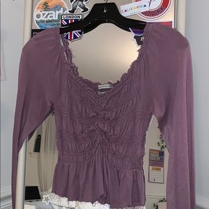 Urban outfitters synched long sleeve top